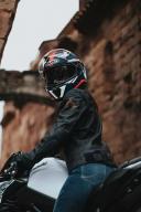 HJC I70 Reden Helmet, black-red, Size L