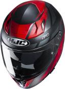 HJC I70 Reden Helmet, black-red, Size L