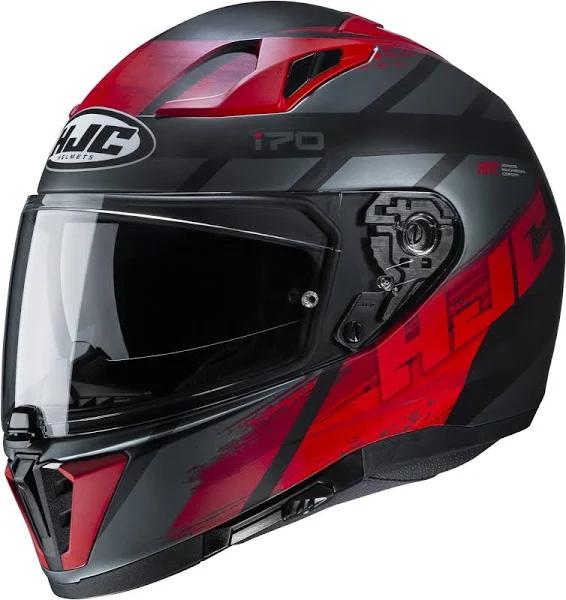 HJC I70 Reden Helmet, black-red, Size L