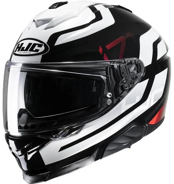 HJC i71 Enta Helmet - Black/White - XL