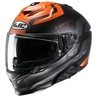 HJC i71 Enta Helmet - Orange/Black - 2XL