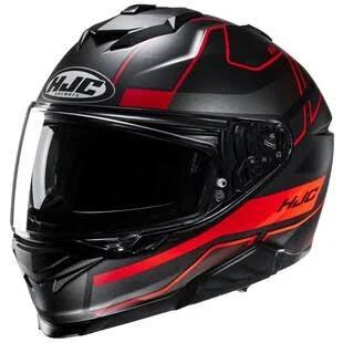 HJC i71 Iorix Helmet - Black/Red - SM