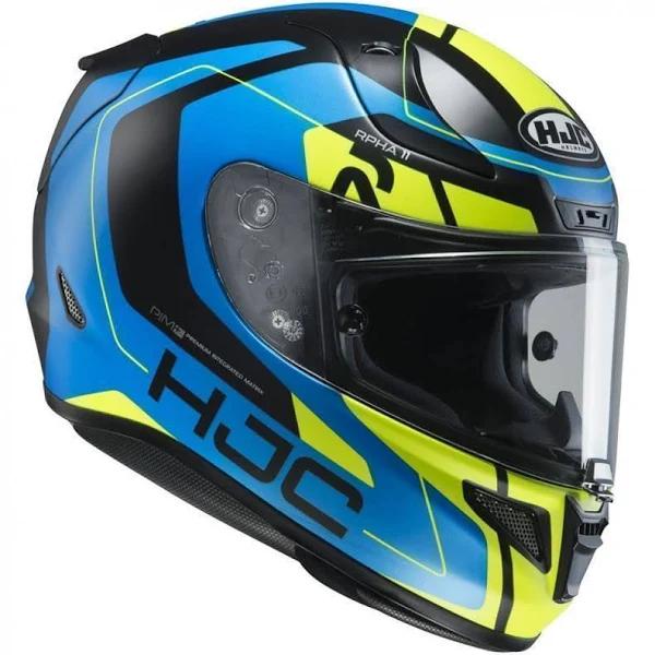 HJC RPHA 11 Chakri Helmet, black-blue, Size L
