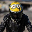 HJC RPHA 11 Otto Minions Motorcycle Helmet (Yellow)