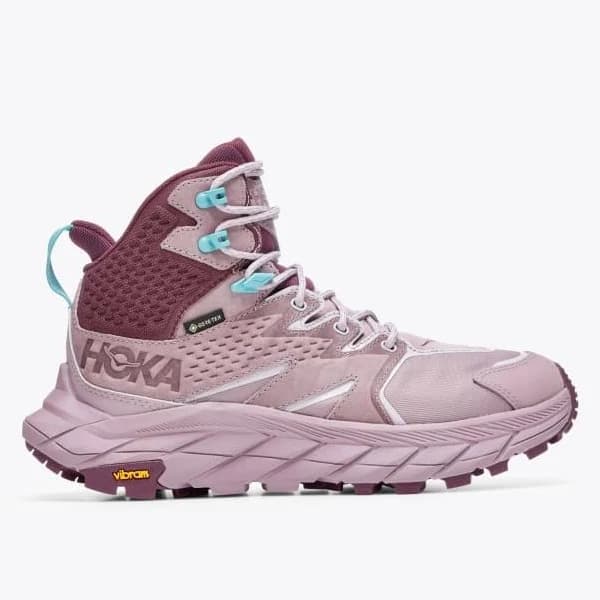 Hoka Anacapa Mid GTX Womens Hiking Boots - Elderberry/Grape Wine - 10.5US