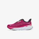 Hoka Arahi 6 Shoes Black Fuchsia Yellow Women - 38
