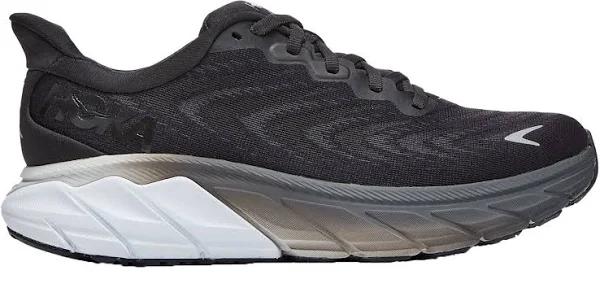 Hoka Arahi 6 Shoes Black Fuchsia Yellow Women - 38