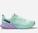 HOKA Arahi 6 Running Shoes in Black White W