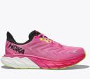 HOKA Arahi 6 Running Shoes in Black White W