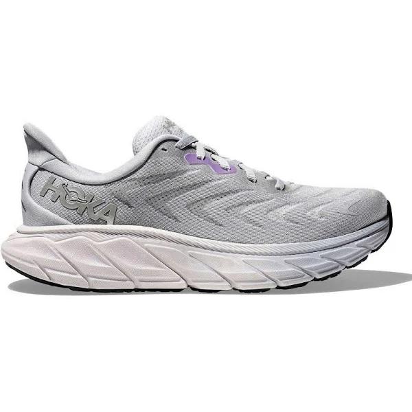Hoka Arahi 6 Shoes Grey White Lilac Women - 45(1/3)