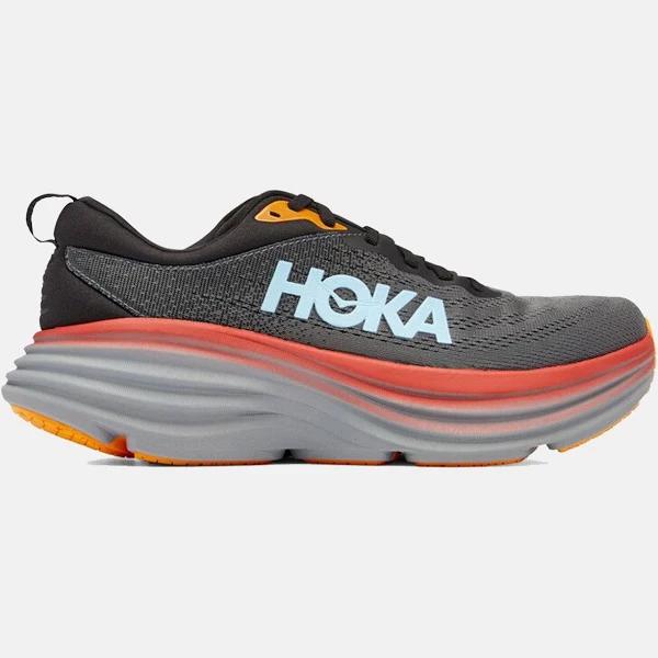 Hoka Bondi 8 - Mens Running Shoes - Anthracite/Castlerock