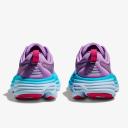 Hoka Bondi 8 Shoe - Cherries Jubilee/Pink Yarrow - Womens Ladies Shoes