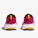 Hoka Bondi 8 Shoe - Cherries Jubilee/Pink Yarrow - Womens Ladies Shoes