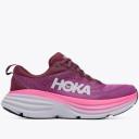 HOKA Bondi 8 Running Shoes in Chalk Violet Pastel Lilac