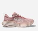 HOKA Bondi 8 Running Shoes in Pale Mauve Peach Whip