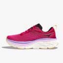 Hoka Bondi 8 Shoe - Cherries Jubilee/Pink Yarrow - Womens Ladies Shoes
