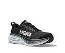 Hoka Bondi 8 Shoes Black White - 40
