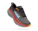 Hoka Bondi 8 Wide (2E) Shoe - Anthracite/Castlerock - Mens Shoes