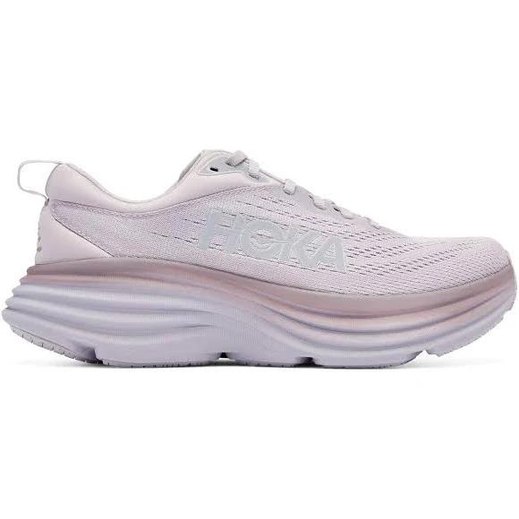 Hoka Bondi 8 Womens Lilac Marble/Elderberry Size 10 - Hype DC | AfterPay Available