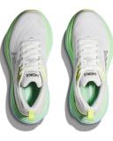 Hoka Bondi 8 - Womens Running Shoes - Blanc De Blanc/Sunlit Ocean
