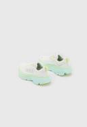 Hoka Bondi 8 - Womens Running Shoes - Blanc De Blanc/Sunlit Ocean