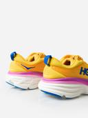 Hoka Bondi 8 - Womens Running Shoes - Castlerock/Strawberry