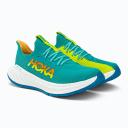 Hoka Carbon x 3 Shoes Green Turquoise Orange Yellow - 46