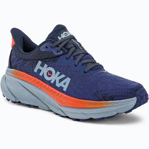 Hoka Challenger ATR 7 Running Shoes Grey Blue Yellow - 40(2/3)