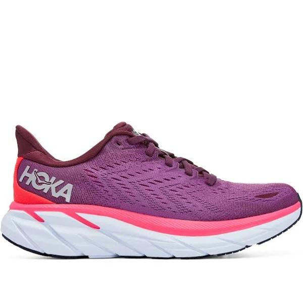 Hoka Clifton 8 Shoe - Grape/Beautyberry - Womens Shoes