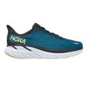 Hoka Clifton 8 Shoe - Sharkskin/Diva Pink - Mens Shoes