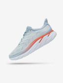 Hoka Clifton 8 Wide Womens 10 / Black/White