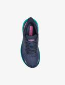 Hoka Clifton 8 Wide Womens 10 / Black/White