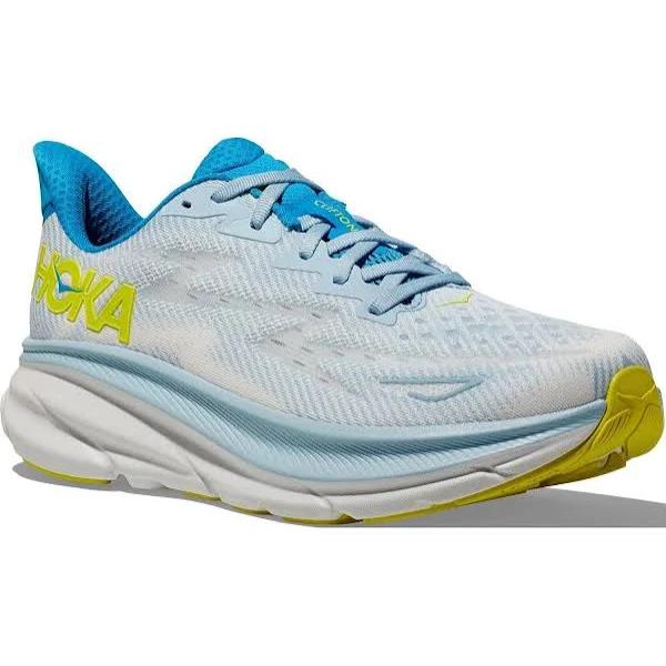 Hoka Clifton 9 Men Shoe Water/Primrose 10.5 2E