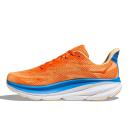 Hoka Clifton 9 - Mens Running Shoes - Vibrant Orange/Impala