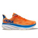 Hoka Clifton 9 - Mens Running Shoes - Vibrant Orange/Impala