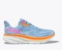 Hoka Clifton 9 Shoes Light Green Light Blue White Women - 39(1/3)