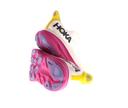 Hoka Clifton 9 Shoes White Pink Yellow Women - 40