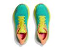 Hoka Clifton 9 Shoes Yellow Green Light Blue Women - 40(2/3)