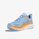 Hoka Clifton 9 Womens, 11 / Airy Blue/Ice Water ABIW