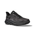 Hoka Clifton 9 Womens, 5 / Black/Black BBLC