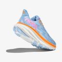 Hoka Clifton 9 Womens Shoe - Wide - US 10.5 / Airy Blue/Ice Water