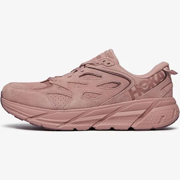Hoka Clifton L Suede - Pale Mauve - US 10 - Unisex