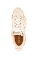 Hoka Clifton L Suede Sneakers 10 Beige Leather