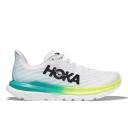 Hoka Mach 5 Men Shoe White/Blue Glass 8.0 D
