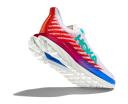 Hoka Mach 5 Men Shoe White/Flame 12.0 2E
