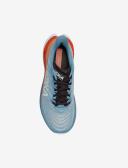 Hoka Mach 5 Men Shoe White/Scuba Blue 12.5 D