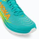 Hoka Mach 5 Running Shoes Blue Turquoise Yellow Orange - 40