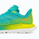 Hoka Mach 5 Running Shoes Blue Turquoise Yellow Orange - 46(2/3)