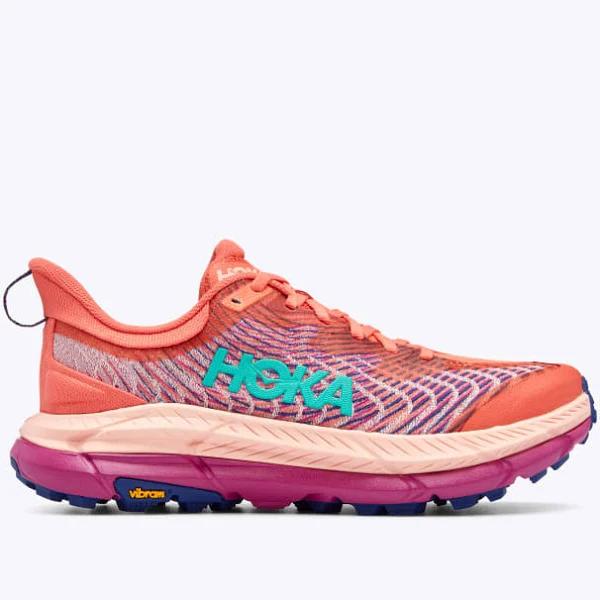 Hoka Mafate Speed 4 Running Shoes Orange Pink Lilac Women - 43(1/3)