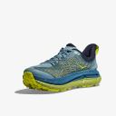 Hoka Mafate Speed 4 Shoes Navy Blue Light Green - 44(2/3)
